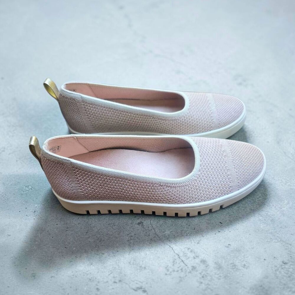 Vionic Women's Uptown Knit Skimmer Slip-On Cameo Rose US 6.5